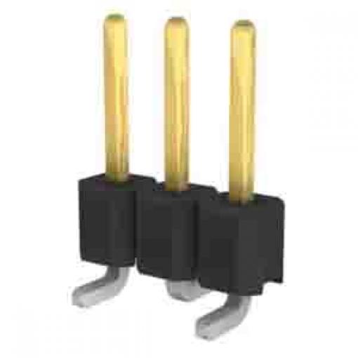 Molex Konektor PCB, řada: 87898, Deska-deska, počet kontaktů: 3, počet řad: 1, rozte��: 2.54 mm, orientace těla: Svislé,