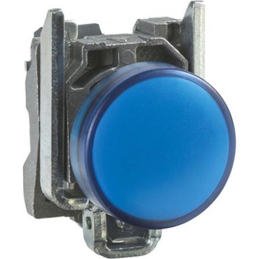 Schneider Electric Kontrolka, řada: XB4 Zapuštěná montáž LED Modrá, průměr výřezu: 22 mm IP66, IP69, IP67, IP69K Kulatý