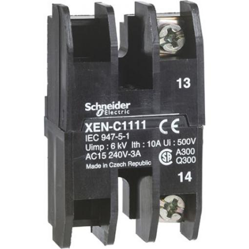 Schneider Electric Blok kontaktů, řada: Harmony Blok kontaktů 2 NO 240V Šroubová svorka