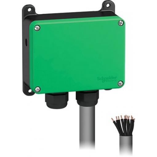 Schneider Electric Ovládací tlačítková stanice, řada: Harmony eXLhoist IP66 1 NO/9 NO, počet výřezů: 2 Šipka