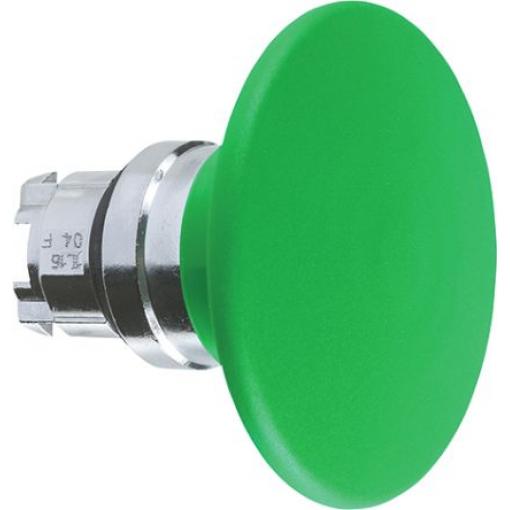 Schneider Electric Tlačítkový spínač, řada: XB4 Zelená Okamžité, průměr výřezu: 22 mm IP66, IP69K