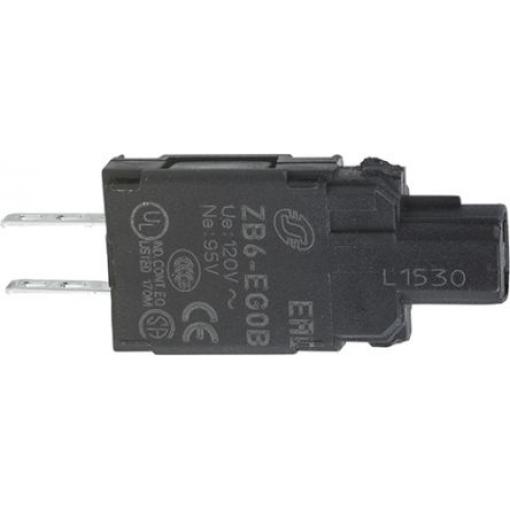 Světelný blok Konektory Faston 2.8 x 0.5 mm 120V