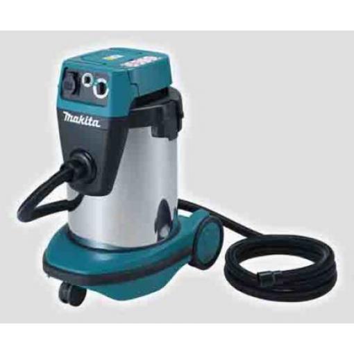 Vysavač 230 V ac, Bílá, Šedá L, délka kabelu: 5 m (VC3210L) Makita, Typ C - EU Podlahový vysavač
