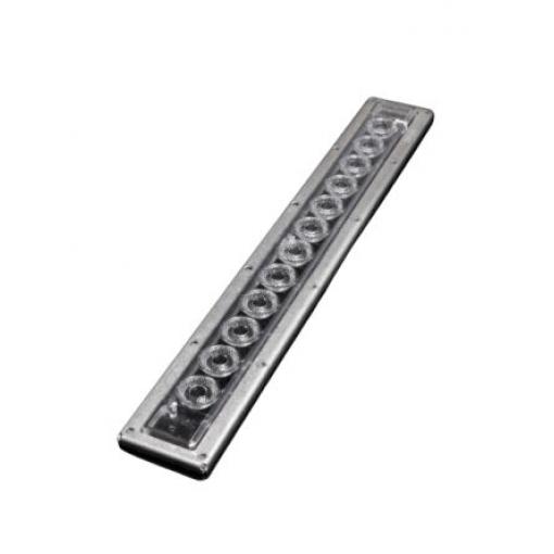 Čočka LED FN17818_VIOLET-12X1-W, řada: VIOLET-12X1 12cestná 60 ° Čirá Silikon Kulatý Ledil