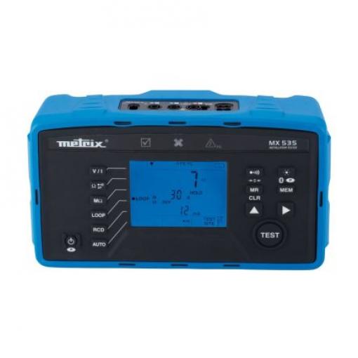 Chauvin Arnoux Multifunkční tester, číslo modelu: MX 535 1000V Měření rezistance zemnění