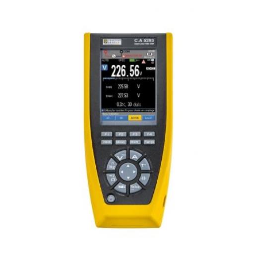 Barevný grafický multimetr Ruční 20A ac 1000V ac, číslo modelu: CA 5293-BT Chauvin Arnoux