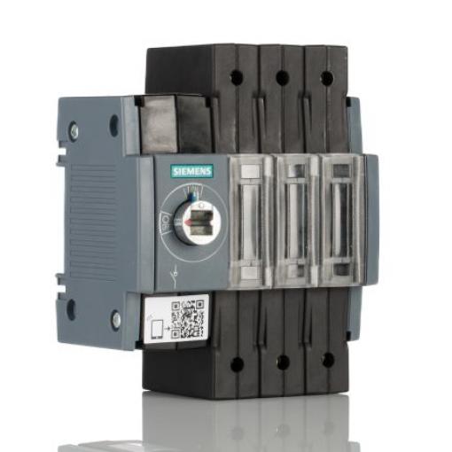 Siemens Zapouzdřený 100 A velikost pojistky Size 1