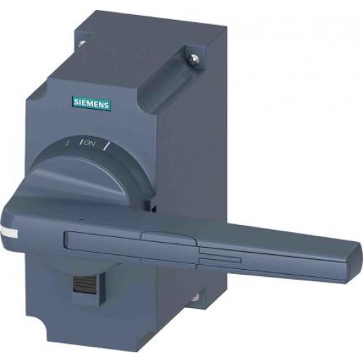 Otočná klika Šedá, řada: SENTRON 3 zámky, pro použití s: Pro 3KF velikost 5, délka: 180 mm IP30 Siemens