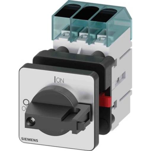 Siemens Oddělovací (hlavní) vypínač, rozsah: 3LD 3pólový Přední montáž IP65 25 A 9.5 kW