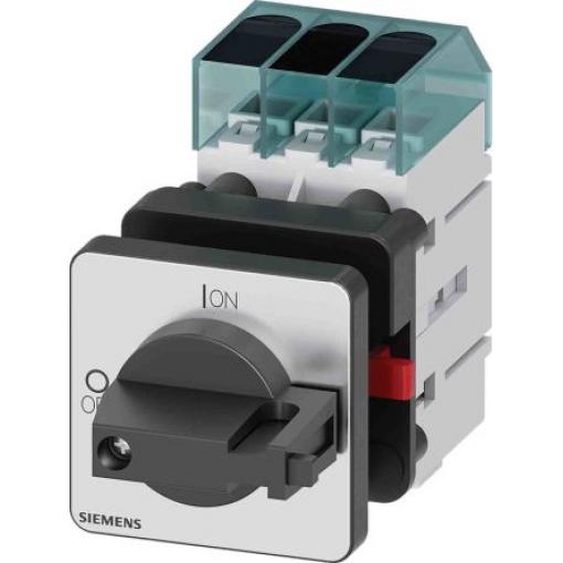 Siemens Oddělovací (hlavní) vypínač, rozsah: 3LD 3pólov�� Přední montáž IP65 63 A 22 kW