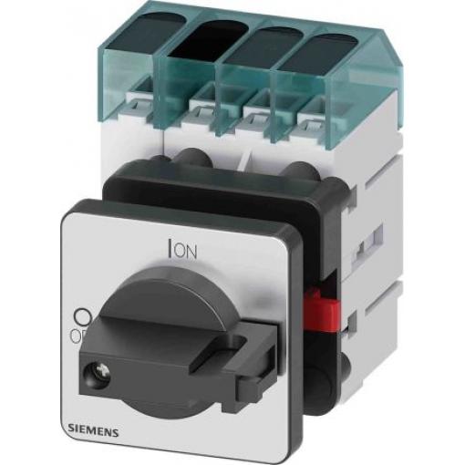 Siemens Oddělovací (hlavní) vypínač, rozsah: 3LD 4pólový Přední montáž IP65 63 A 22 kW