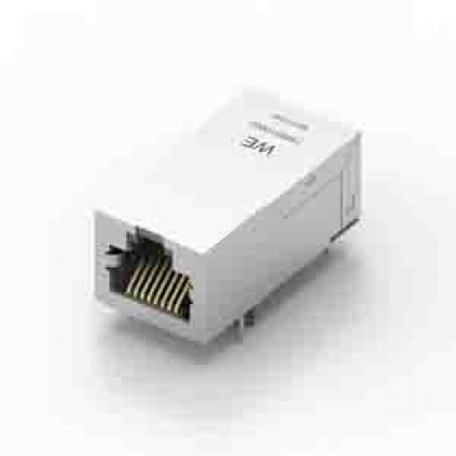 Wurth Elektronik Ethernetový transformátor LAN, Průchozí otvor, 1:1, 85 °C, hloubka: 33.02 mm, -40 °C