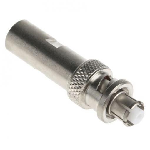 Radiall Koaxiální konektor, řada: SHV Vnější, 50 Ω, orientace těla: Rovný, Kabel Konektory BNC Objímka, 2GHz 165 °C -65
