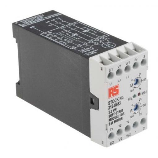 RS PRO Startér pro plynulý rozběh 2.2 kW 400V ac 3fázový IP20