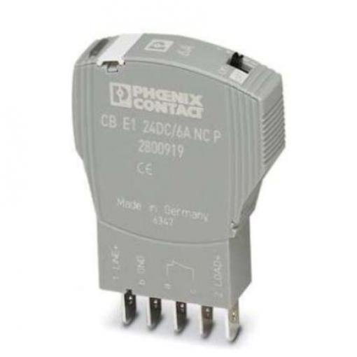 Phoenix Contact Elektronický jistič, řada: CB 24 V, počet kanálů: 1, 6 A Lišta DIN, šířka: 12.3 mm, hloubka: 52 mm,