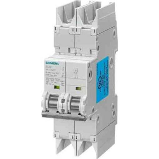 Siemens Miniaturní jistič, rozsah: 5SJ4 2pólový 10 A vypínací výkon 14 kA, charakteristika: Typ C, rozsah: SENTRON 400 V