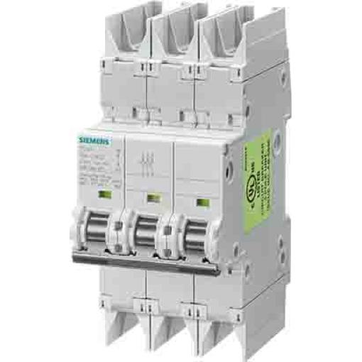 Siemens Miniaturní jistič, rozsah: 5SJ4 3pólový 10 A vypínací výkon 10 kA, charakteristika: Typ C, rozsah: SENTRON 400 V