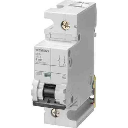 Siemens Miniaturní jistič, rozsah: 5SP4 1pólový 125 A vypínací výkon 10 kA, charakteristika: Typ C, rozsah: SENTRON 400