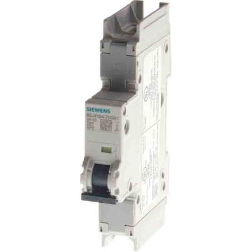 Siemens Miniaturní jistič, rozsah: 5SJ4 1pólový 10 A vypínací výkon 14 kA, charakteristika: Typ C, rozsah: SENTRON 400 V