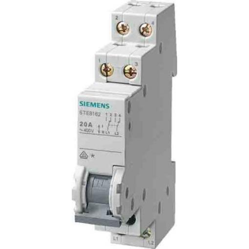 Siemens Oddělovací (hlavní) vypínač, rozsah: 5TE 1pólový Lišta DIN 20 A