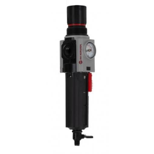 Regulátor s filtrem, řada: Excelon Plus 40 μm, přípojka portu: 1/4 in, max. tlak: 10 bar Ruční 1/4 in Norgren