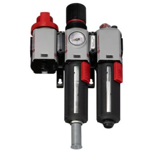 Lubrikátor regulátoru filtru, řada: Excelon Plus, přípojka portu: 1/4 in G Automatické odvod velikost filtrace 40 μm