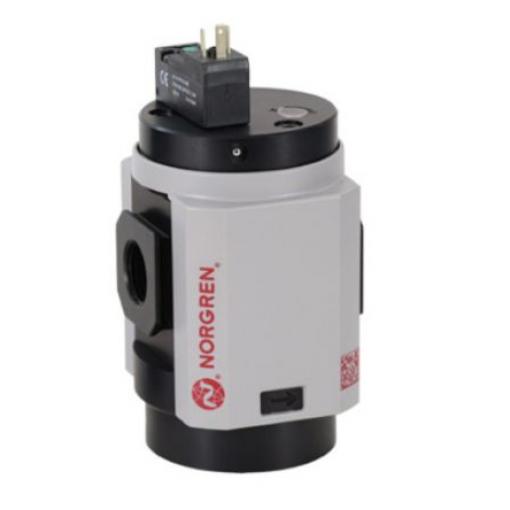 Pneumatický solenoidový/řídicí regulační ventil 3/2 pomalý náběh, Skládka, řada: Excelon Plus G Solenoid, max. průtok: