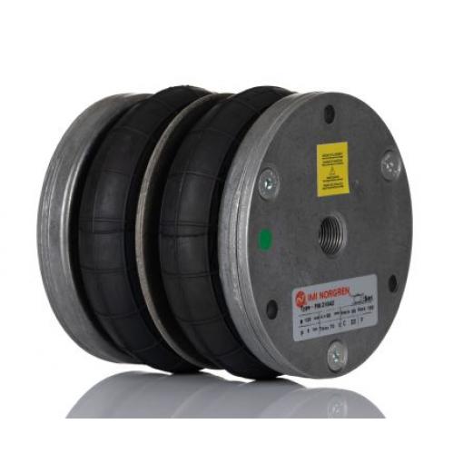 Norgren Kompaktní vlnovec, řada: PM31000 PM/31042, přípojka portu: G 3/8, průměr: 114.3 mm, počet závitů: 2 85 mm, max.