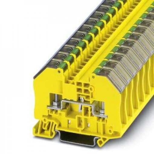 Phoenix Contact Svorkovnice pro montáž na lištu DIN 3049958, řada: RTO 3-PE-TC, 1 kV Žlutá, Zelená 0.1 to 2.5 mm² 1