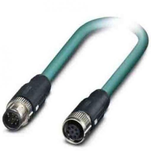 Phoenix Contact Cat5 Ethernetové kabely, řada: Cat5, Modrá, Polyuretan, 48V, 60 V 5 m 2, typ pláště: Stíněné