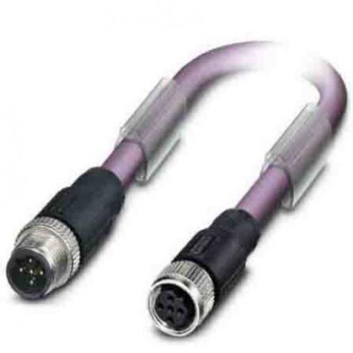 Bus kabel, A: Vnější, A: Rovný 2, B: Přímý, B: Vnitřní, 48V, 60 V 2, IP65, IP67, řada: Cat6a Phoenix Contact 500 mm