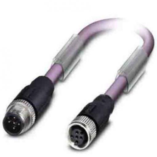 Bus kabel, A: Vnější, A: Rovný 5, B: Přímý, B: Vnitřní, 48V, 60 V 5, IP65, IP67, řada: SAC Phoenix Contact 2 m