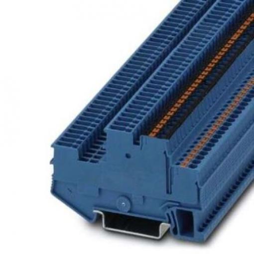 Phoenix Contact Svorkovnice s dvojitou úrovní 3213933, řada: PTTB 1.5/S/2P-PV BU, 500 V Modrá 0.14 to 1.5 mm² 2 zásuvný