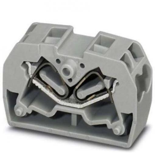 Double-mini flange terminal block