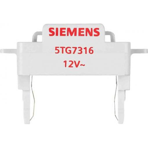 Siemens Tlačítkový spínač Osvětlené 2 mA, barva LED: Červená 12 V dc 12 V ac