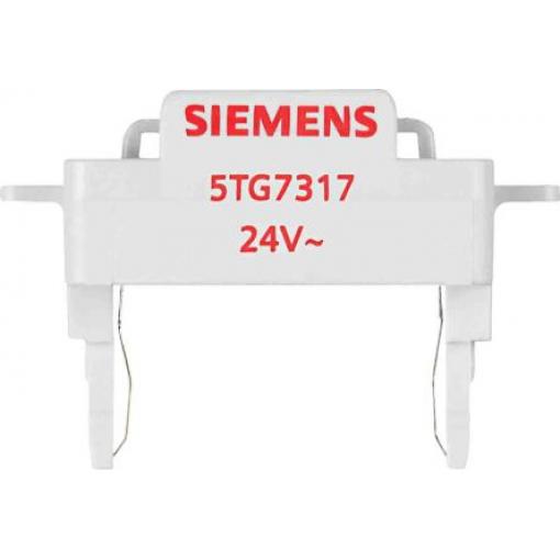 Siemens Tlačítkový spínač Osvětlené 2 mA, barva LED: Červená 12 V dc 24 V ac