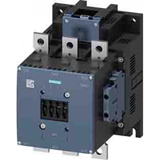 Siemens 2 NO, 2 NC Stykač napětí ve vinutí 200V ac/dc, 277 V ac/dc 3pólový 300 A 160 kW s 2 NO/2 NC kontakty