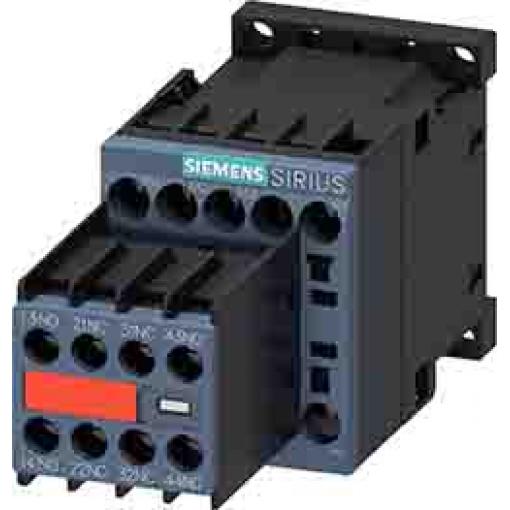 Siemens 2 NO, 2 NC Stykač napětí ve vinutí 24V dc 3pólový 12 A 55 kW s 2 NO/2 NC kontakty