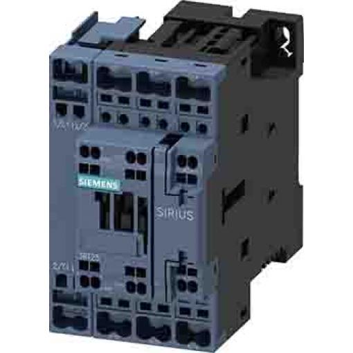 Siemens 1 NO, 1 NC Stykač napětí ve vinutí 24V 4pólový 35 A 4 kW s 1 NO/1 NC kontakty Rezistivní zátěž