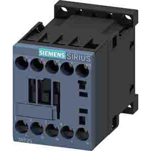 Siemens 0 NO, 0 NC Stykač napětí ve vinutí 220V dc 4pólový 9 A 4 kW s 2 NO/2 NC kontakty Řízení motoru