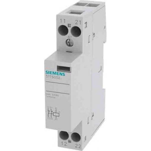 Siemens Stykač napětí ve vinutí 24V 2pólový 20 A 1 kW s 2 NC kontakty Rezistivní zátěž, rozsah: 5TT INSTA