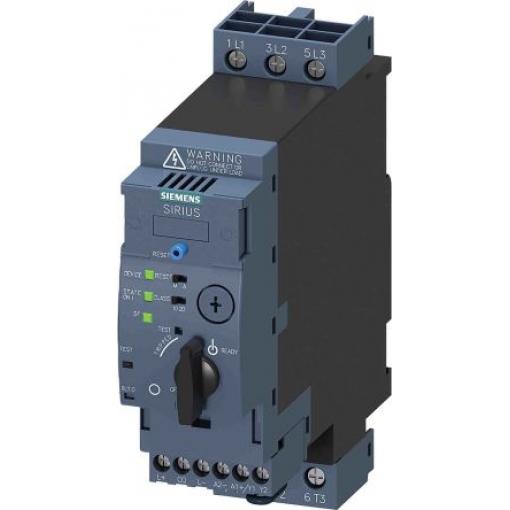 Napájecí vedení, řada: 3RA64 7,5 kW Automatické, manuální 8,9 A 3P 690 V AC 3fázový IP20, rozsah: SIRIUS 3RA6