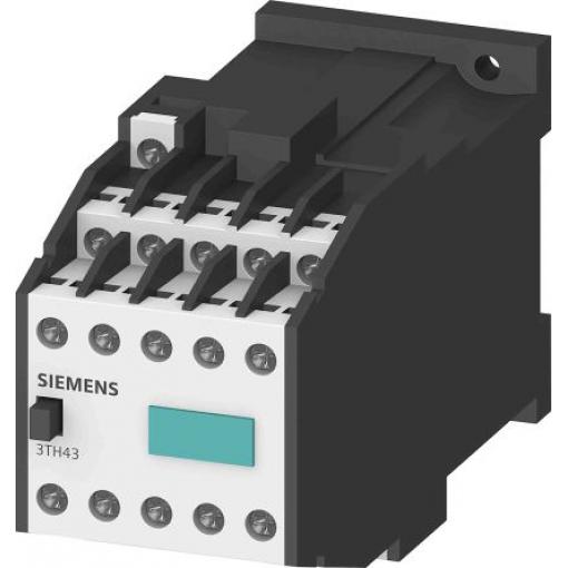 Siemens 5 NO, 5 NC Relé stykače napětí ve vinutí 36V dc ±1,0 %pólový 6 A s 5 NO, 5 NC kontakty Reverzační, rozsah: 3TH4