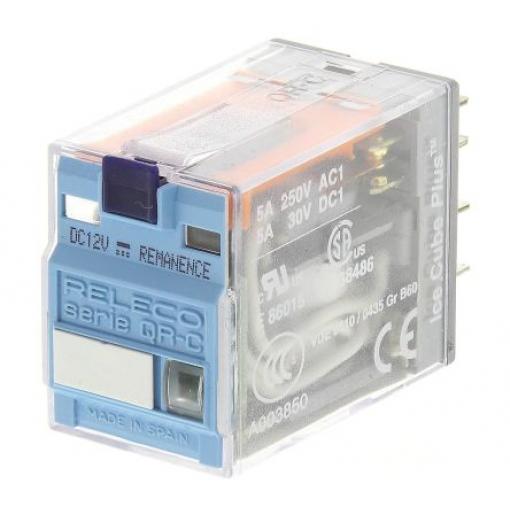 Releco Výkonové relé DPDT 5 A 12 V dc C9