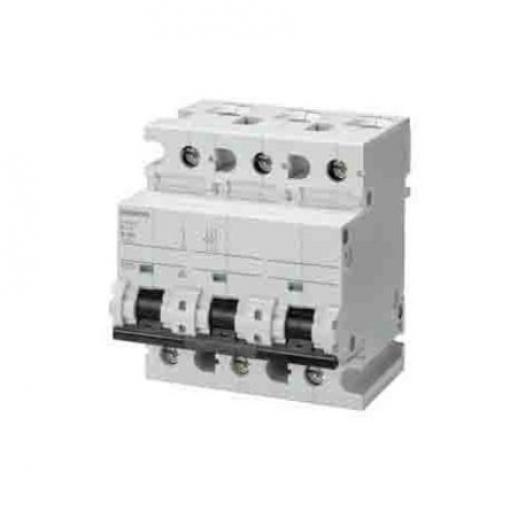Siemens Miniaturní jistič, rozsah: 5SP4 3pólový 125 A vypínací výkon 10 kA, charakteristika: Typ C, rozsah: SENTRON 400
