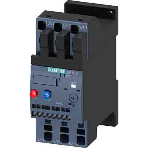 Siemens, rozsah: SIRIUS 3RU2 a hodnotami FLC motoru 20A 20A 15 kW