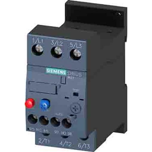 Siemens, rozsah: SIRIUS 3RU2 a hodnotami FLC motoru 25A 3A 22 kW