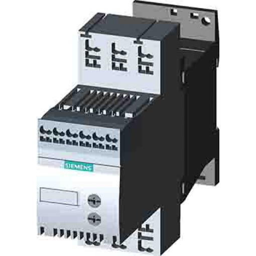Siemens Spouštěč motoru, rozsah: 3RW30 4 kW 9A 400V IP20