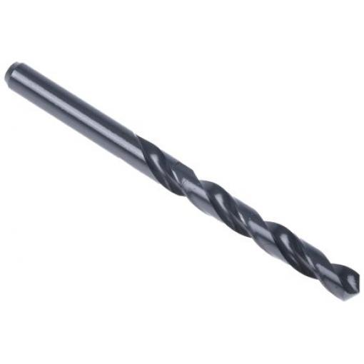 Vrták, celková délka: 118 mm, HSS 8.5 mm, počet kusů: 10 Obyčejný dřík 8.5 mm RS PRO