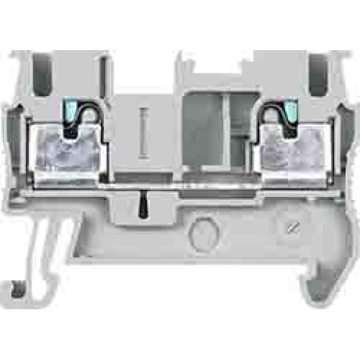 Siemens Svorkovnice pro montáž na lištu DIN 8WH6000-0AF00, řada: 8WH, 800 V Šedá 2.5 mm² 1 zásuvný modul